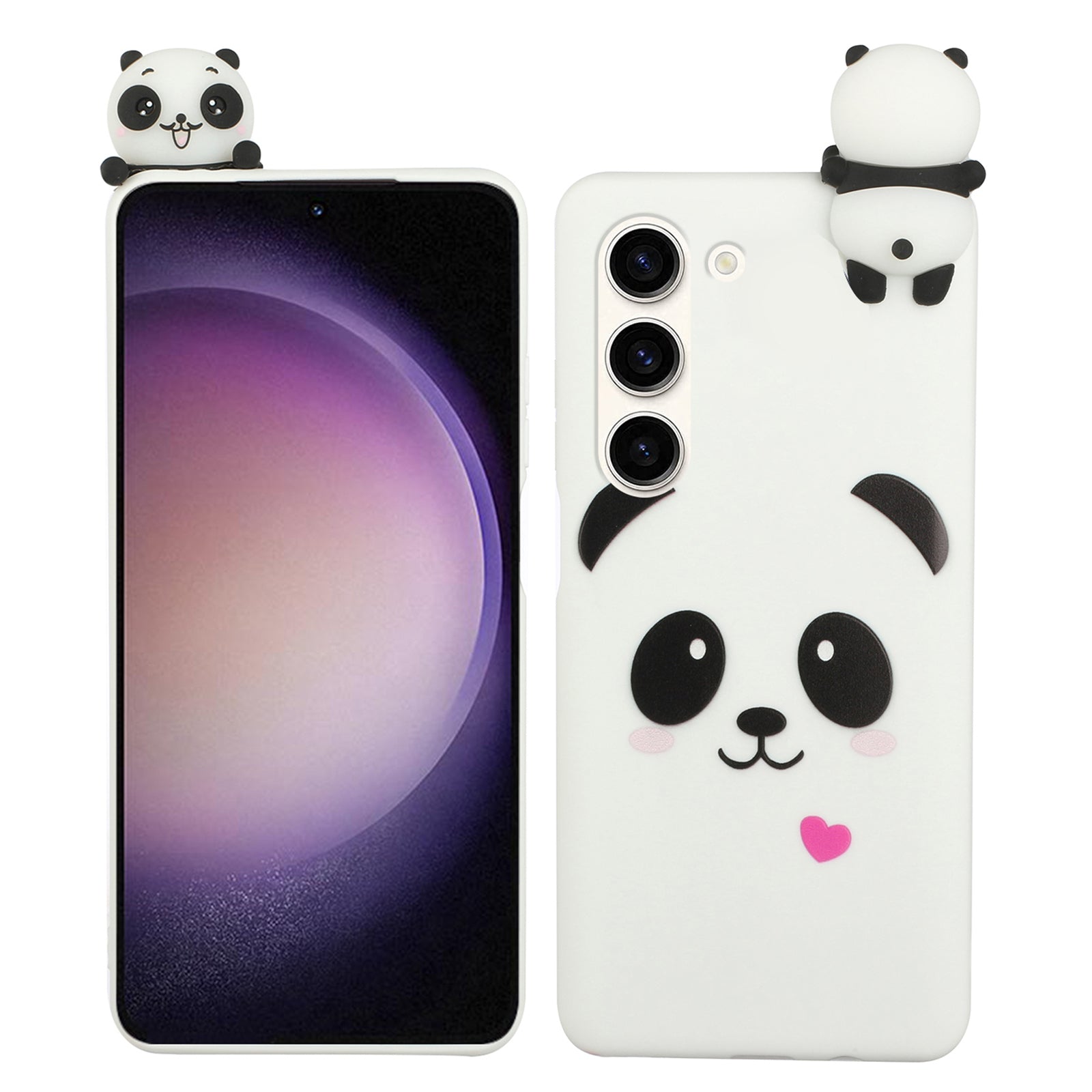 For Samsung Galaxy S23 Cartoon Phone Case 3D Animal Figure TPU Silicone Anti-drop Cover For Samsung Galaxy S23 Cartoon Phone Case 3D Animal Figure TPU Silicone Anti-drop Cover